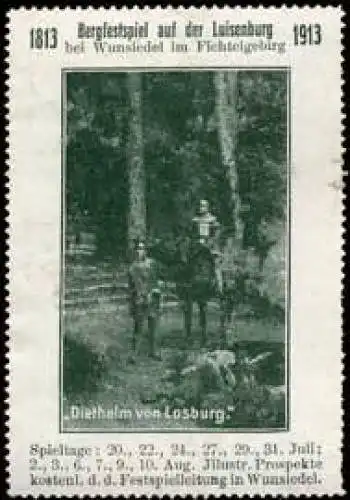 Bergfestspiel auf der Luisenburg 1813-1913