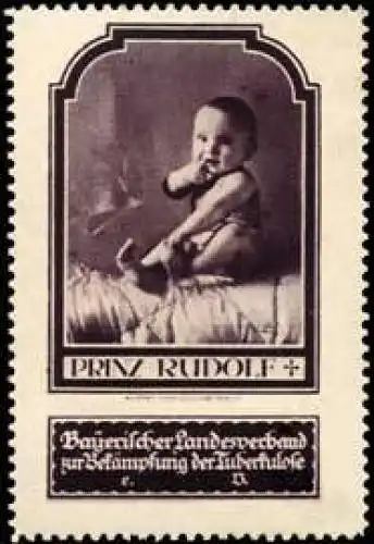 Baby Prinz Rudolf von Bayern