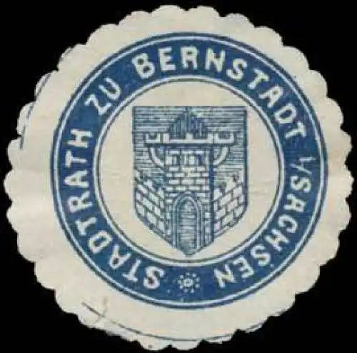 Der Stadtrath zu Bernstadt in Sachsen