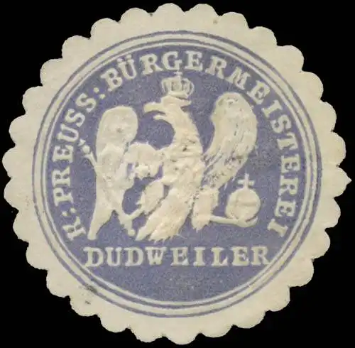 K.Pr. BÃ¼rgermeisterei Dudweiler