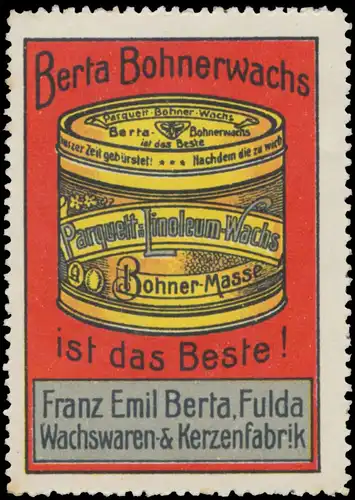 Berta Bohnerwachs ist das Beste!