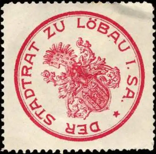 Der Stadtrat zu Löbau in Sachsen
