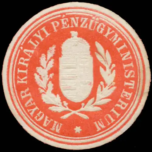 K. Ungarischer Finanzminister