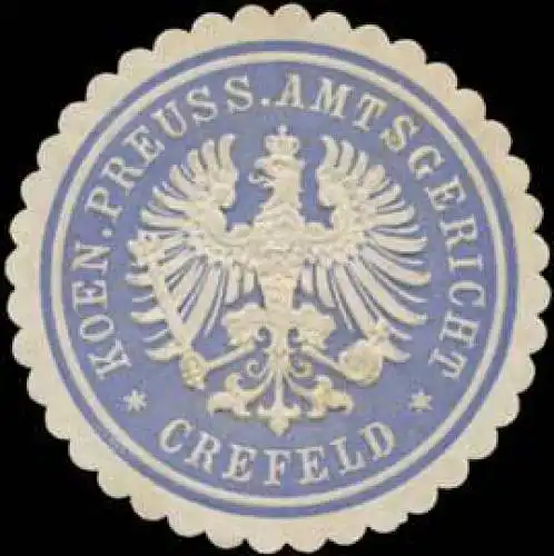 K.Pr. Amtsgericht Crefeld