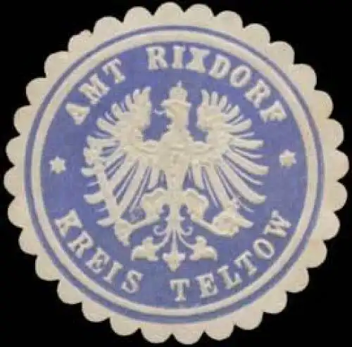 Amt Rixdorf Kreis Teltow