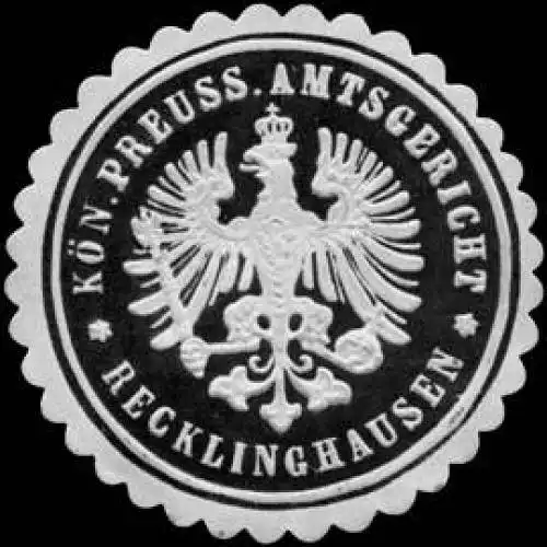 KÃ¶niglich Preussisches Amtsgericht - Recklinghausen