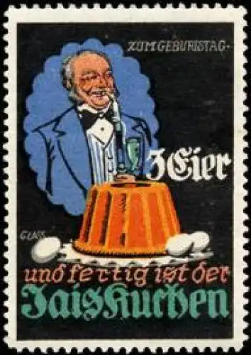 Zum Herren-Geburtstag-Iais Kuchen