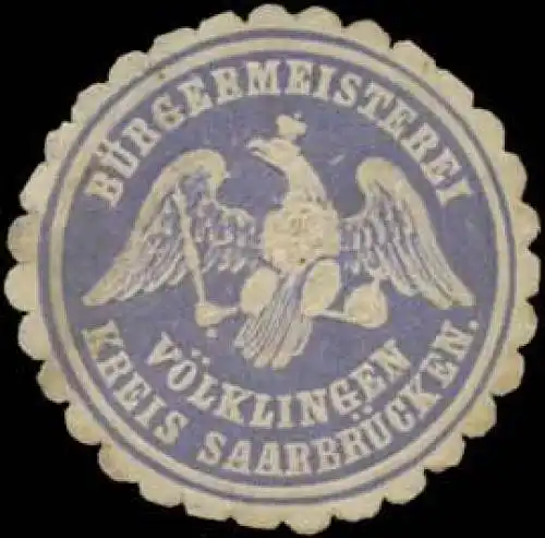 BÃ¼rgermeisterei VÃ¶lklingen Kreis SaarbrÃ¼cken