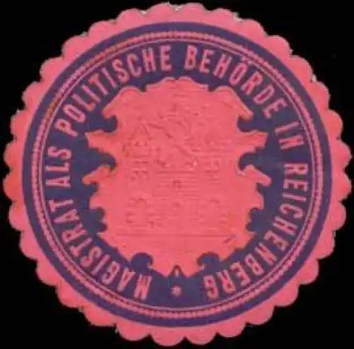 Magistrat als politische Behörde in Reichenberg