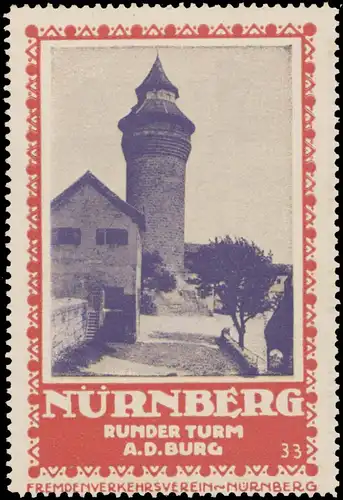 Runder Turm an der Burg