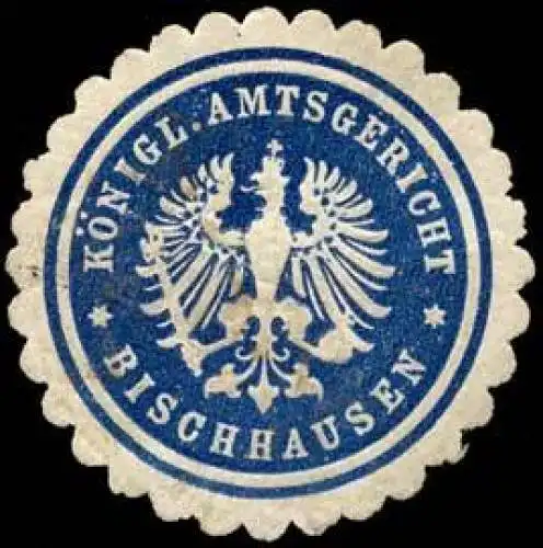 KÃ¶nigl. Amtsgericht Bischhausen