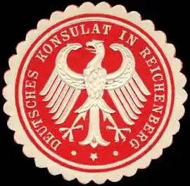 Deutsches Konsulat in Reichenberg/BÃ¶hmen