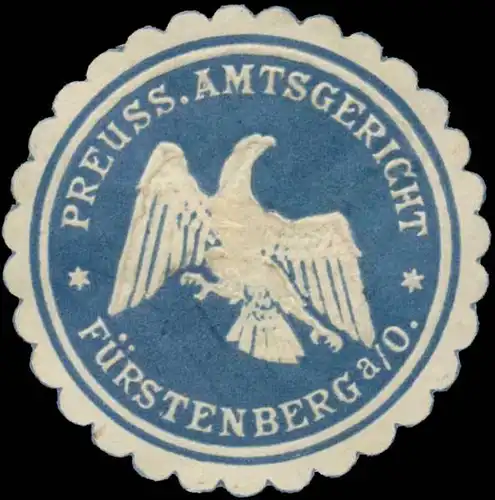 Pr. Amtsgericht FÃ¼rstenberg/Oder