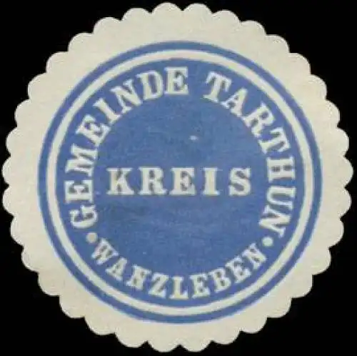 Gemeinde Tarthun Kreis Wanzleben