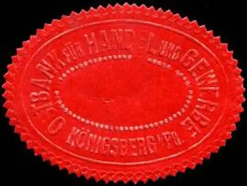 Ostbank fÃ¼r Handel und Gewerbe - KÃ¶nigsberg/PreuÃen