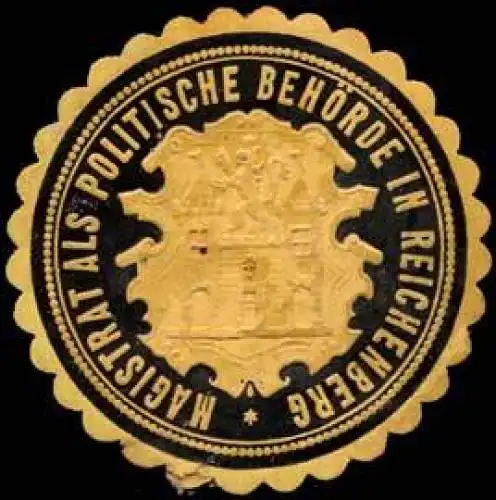 Magistrat als politische BehÃ¶rde in Reichenberg