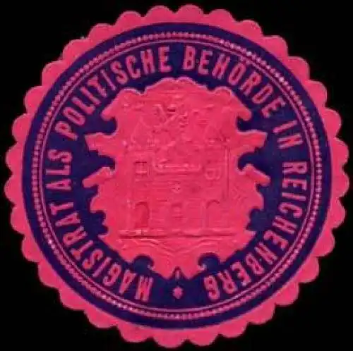 Magistrat als politische Behörde in Reichenberg