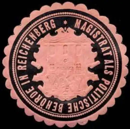 Magistrat als politische BehÃ¶rde in Reichenberg