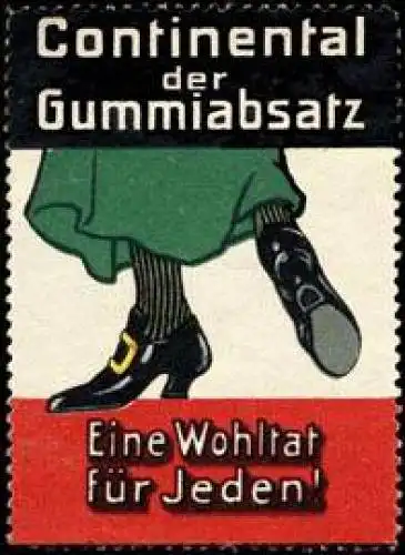 Continental der Gummiabsatz