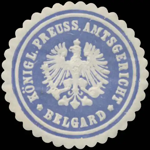 K.Pr. Amtsgericht Belgard