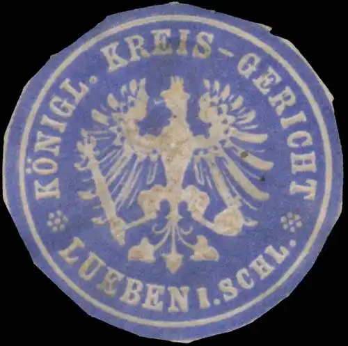 K. Kreisgericht LÃ¼ben in Schlesien