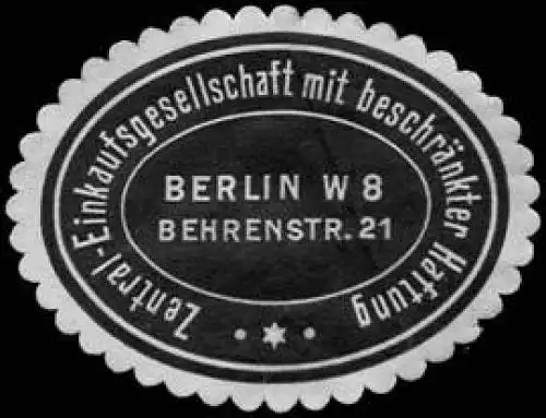 Zentral-Einkaufsgesellschaft mbH-Berlin