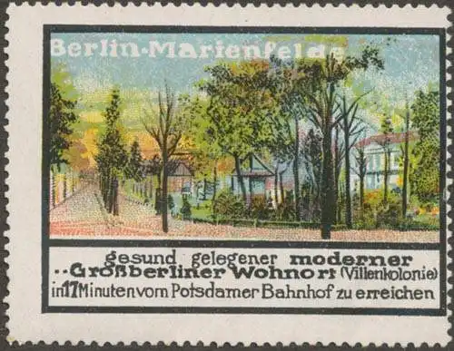 Villenkolonie Berlin Marienfelde