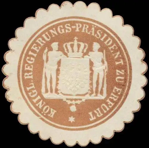 K. Regierungs-Präsident zu Erfurt