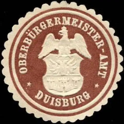 OberbÃ¼rgermeister - Amt - Duisburg