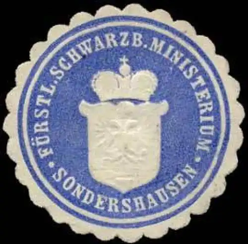 FÃ¼rstl. Schwarzb. Ministerium - Sondershausen