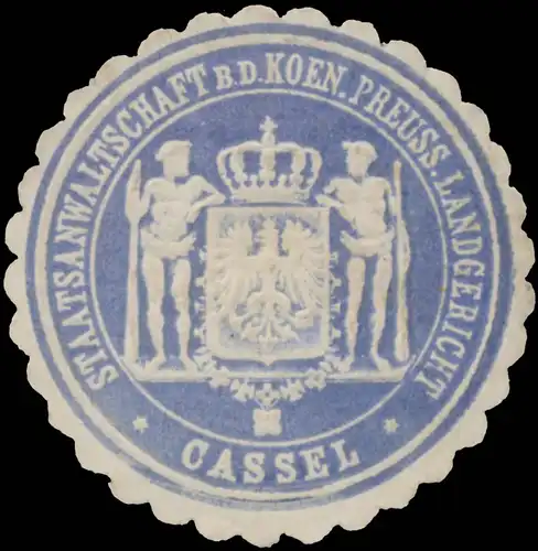 Staatsanwaltschaft b.d. K.Pr. Landgericht Kassel