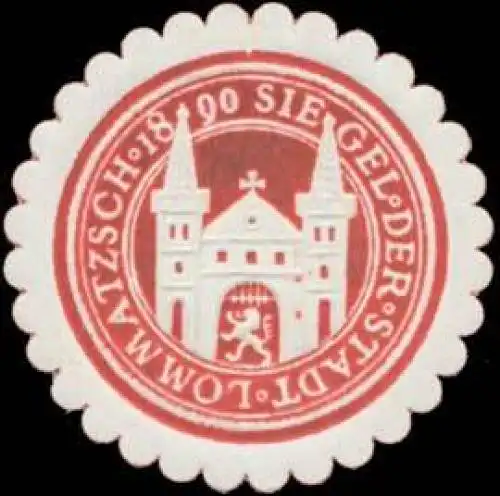 Siegel der Stadt Lommatzsch