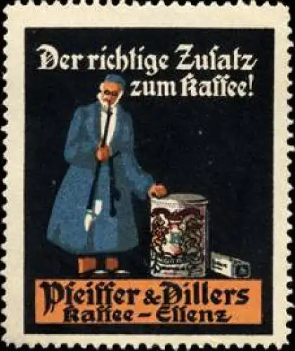 Der richtige Zusatz zum Kaffee ! Pfeiffer & Dillers Kaffee - Essenz