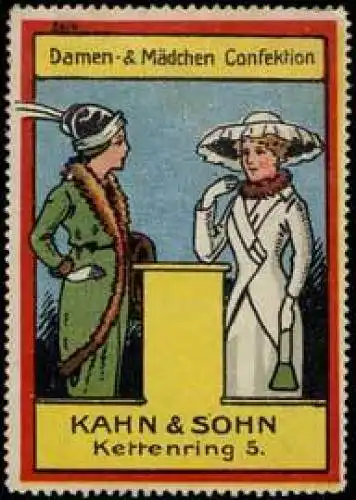 Damen- & Mädchen Confektion