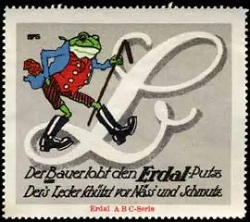Erdal Frosch - Buchstabe B