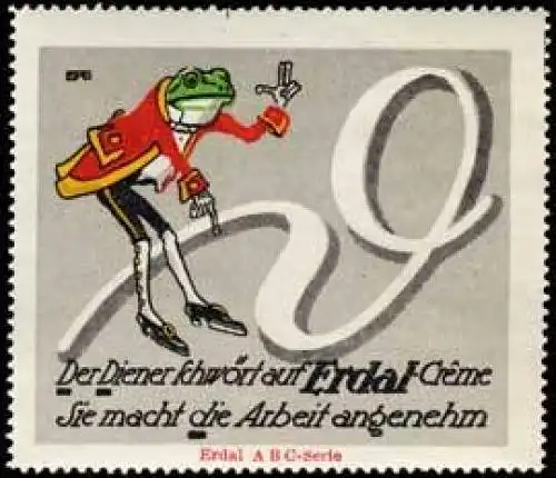 Erdal Frosch - Buchstabe D