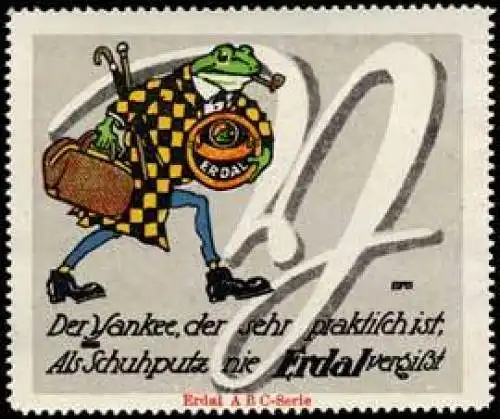 Erdal Frosch - Buchstabe Y