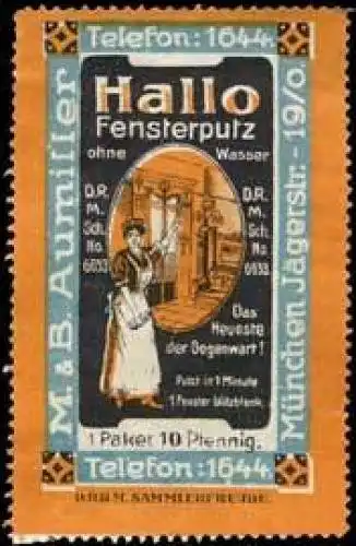 Hallo Fensterputz