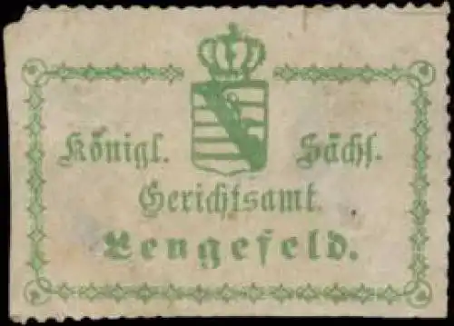 K.S. Gerichtsamt Lengefeld