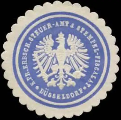 K.Pr. Erbsch. Steuer-Amt & Stempel-Fiscalat DÃ¼sseldorf