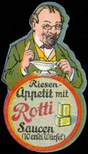 Riesen - Appetit mit Rotti Saucen