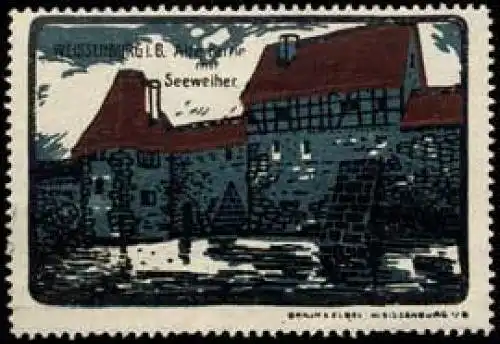 Alte Partie mit Seeweiher