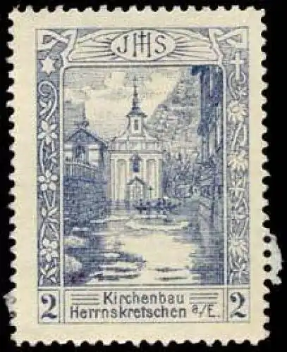 Kirchenbau Herrnskretschen an der Elbe