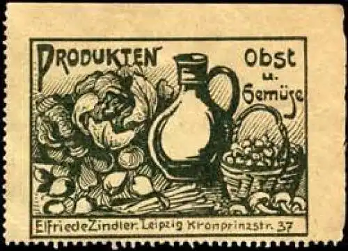 Produkten Obst und GemÃ¼se