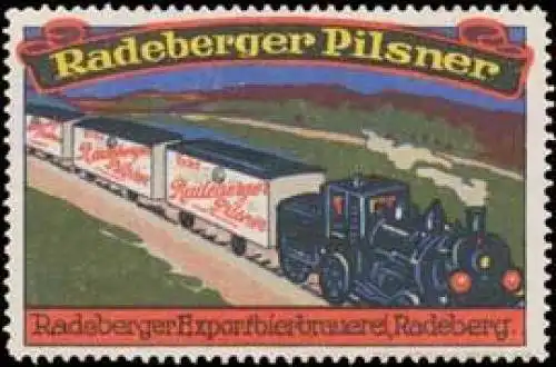 Eisenbahn-Bier-Transport