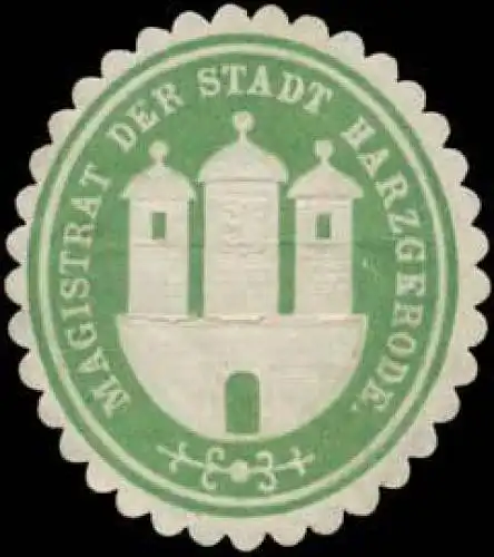 Magistrat der Stadt Harzgerode