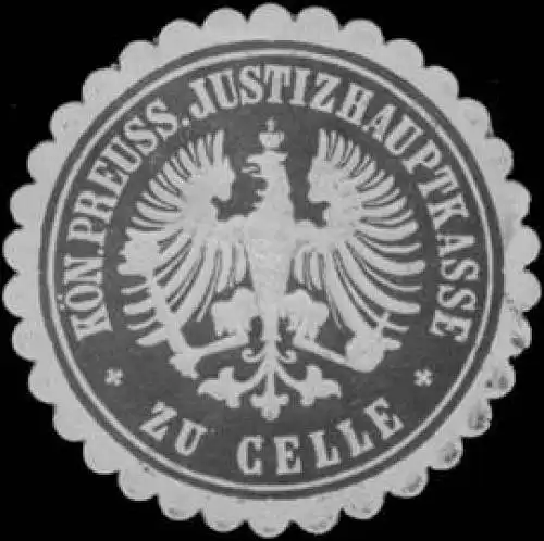 K.Pr. Justizhauptkasse zu Celle