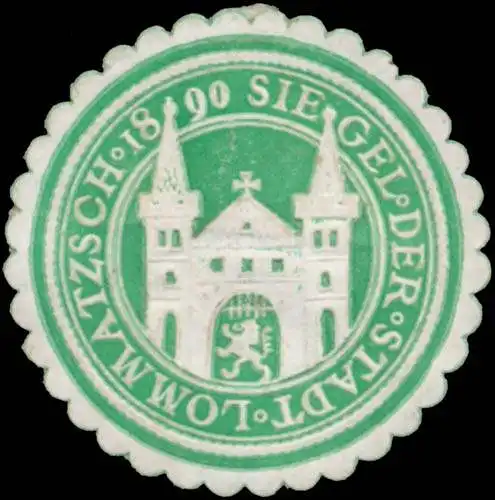 Siegel der Stadt Lommatzsch