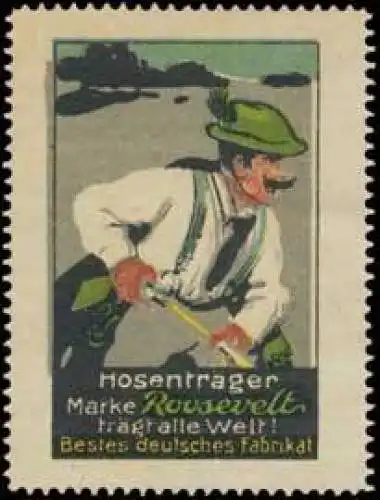 HosentrÃ¤ger Marke Roosevelt