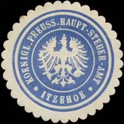 Koenigl. Preuss. Haupt-Steuer-Amt Itzehoe